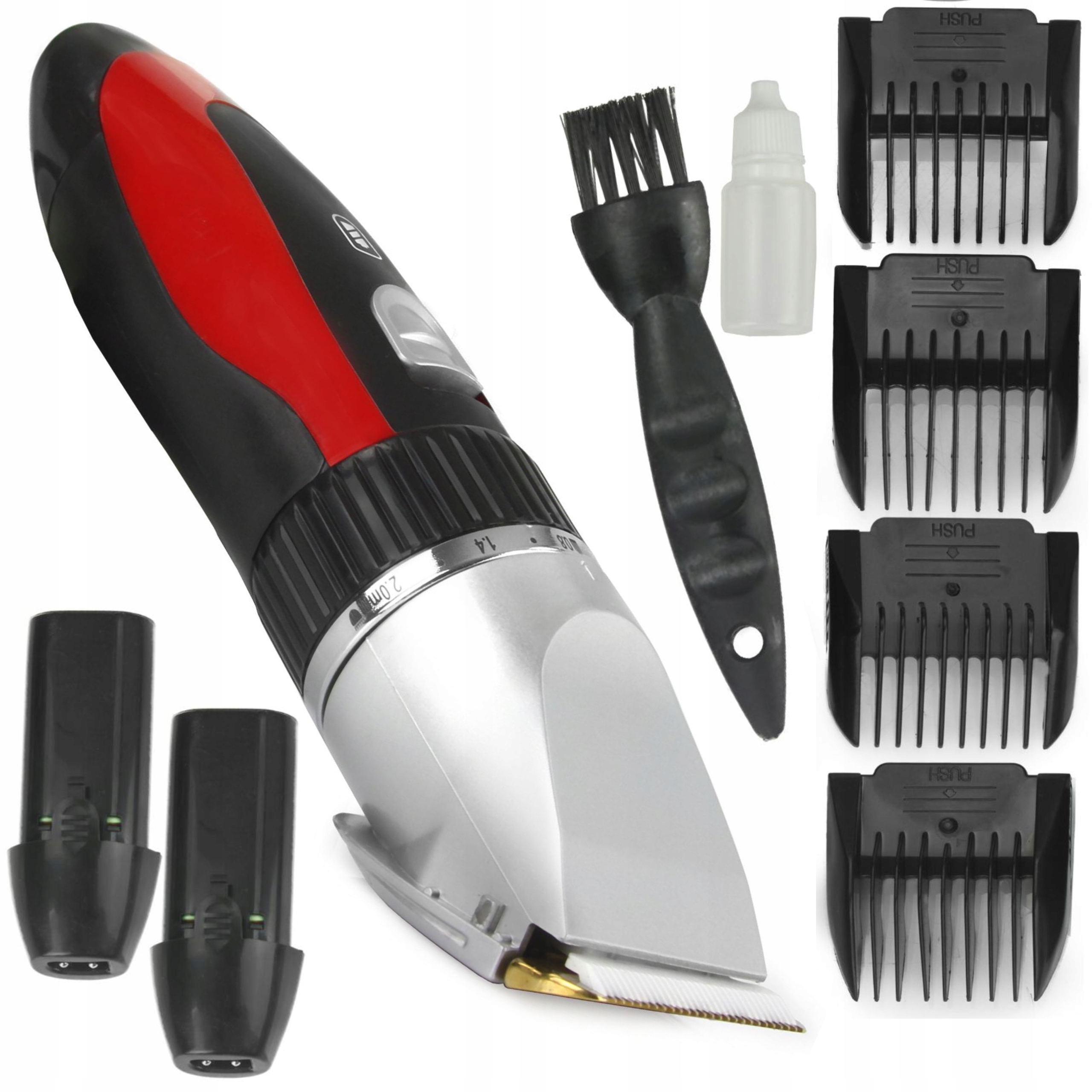 UNIWERSALNA BEZPRZEWODOWA MASZYNKA DO STRZYŻENIA ZWIERZĄT PSÓW 35W CERAMIC