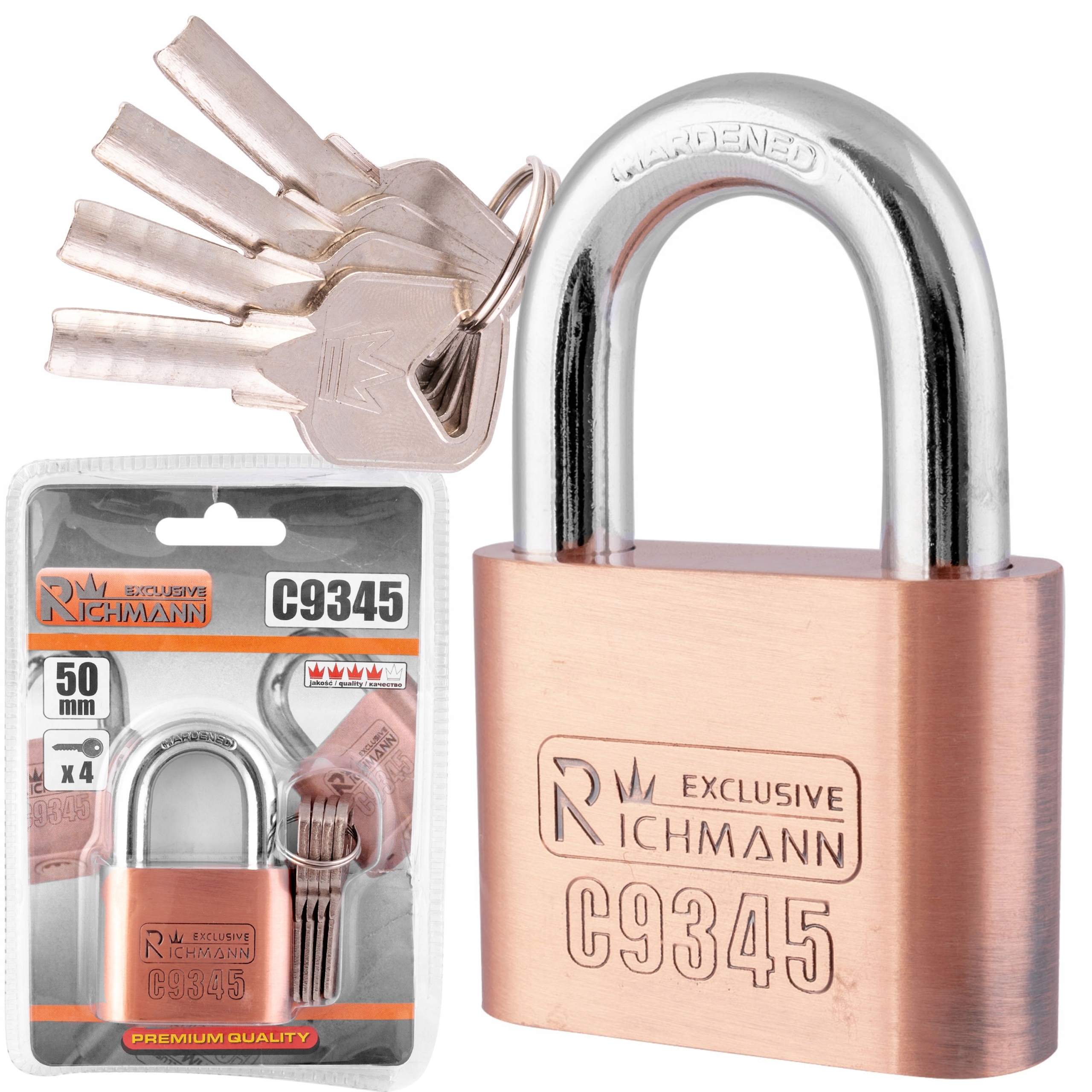 RICHMANN KŁÓDKA NIKLOWANA 50MM PATYNOWA HARTOWANA