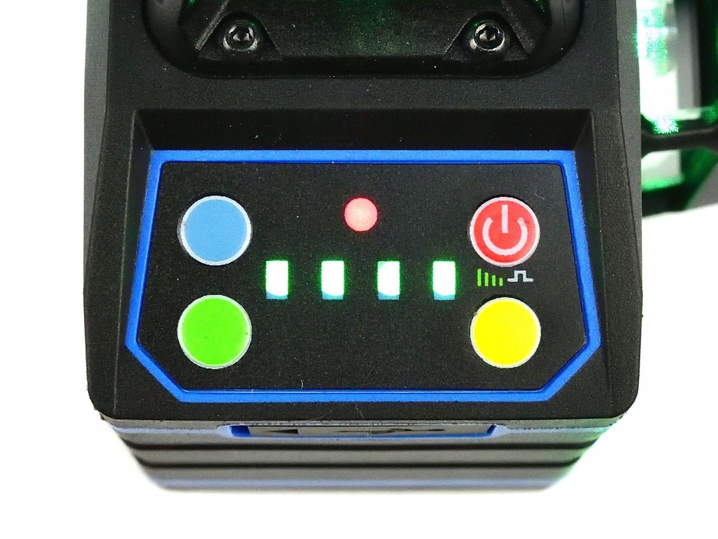 GEKO LASER SAMOPOZIOMUJĄCY KRZYŻOWY 3D360 MOCNY 12XZIELONE INTENSYWNY 03308