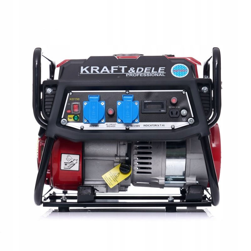 KRAFT&DELE AGREGAT PRĄDOTWÓRCZY GENERATOR PRĄDU 12V 230V 1500W 3KM KD150