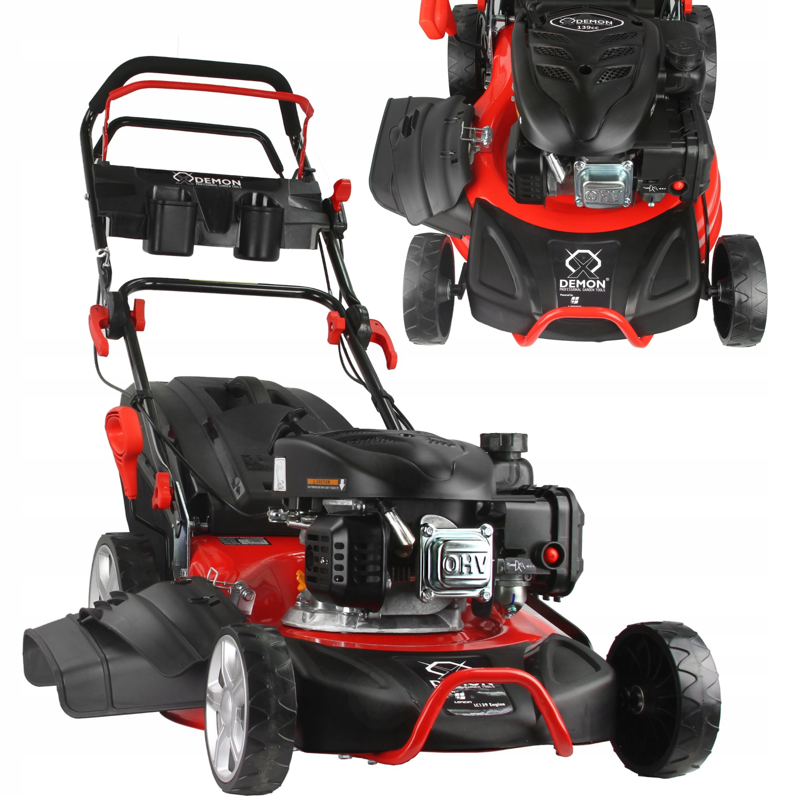 KOSIARKA SPALINOWA LONCIN napęd MOCNA 2,4 kW 48cm LC139 DEMON M88100