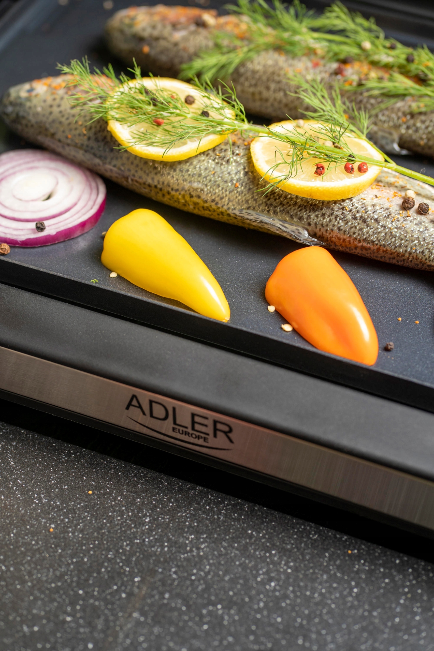 ADLER OPIEKACZ GRILL KONTAKTOWY CZARNY DUŻY ELEKTRYCZNY 3000W XXL AD6613