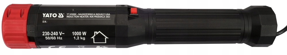 NAGRZEWNICA INDUKCYJNA 1KW DO ŚRUB PODGRZEWACZ INDUKCYJNY YATO YT-05880