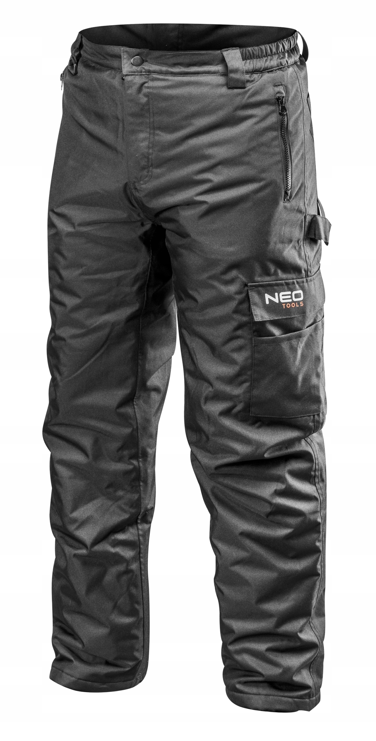 SPODNIE ROBOCZE OCIEPLANE ZIMA DO PASA r.XXL PASEK