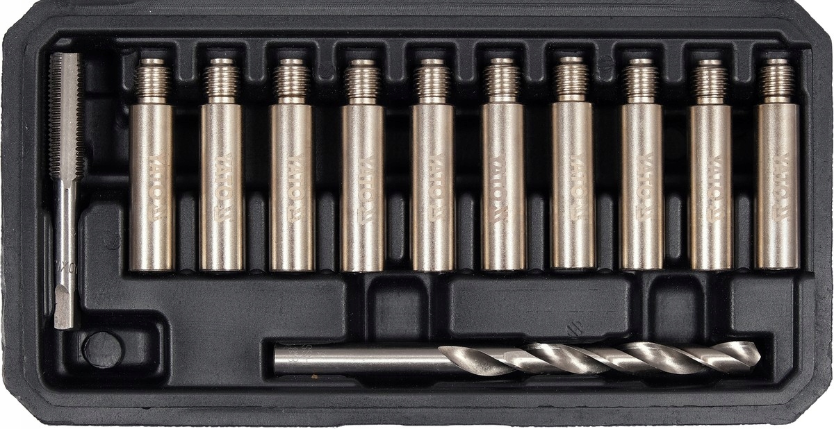 YATO ZESTAW NAPRAWCZY PROWADNIC ZACISKÓW HAMULCOWYCH 12 SZTUK YT-17588