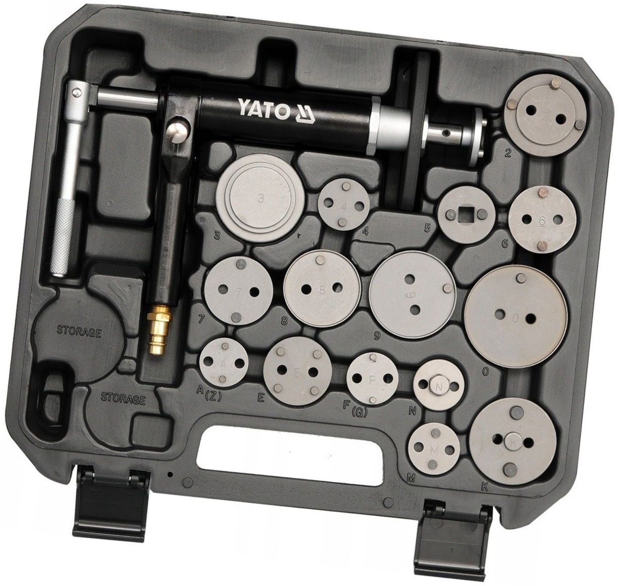 YATO SEPARATORY PNEUMATYCZNE DO ZACISKÓW HAMULCOWYCH, KPL.16 SZTUK YT-0671