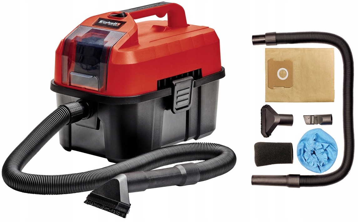 EINHELL AKUMULATOROWY ODKURZACZ WARSZTATOWY AKU TE-VC 18/10 Li-Solo 2347160