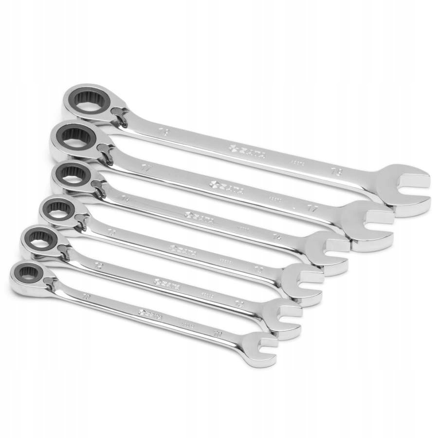 SATA 6 KLUCZY PŁASKO-OCZKH Z SZYBKĄ ZMIANA KIERUNEK Z GRZECHOTKĄ ST09080SJ