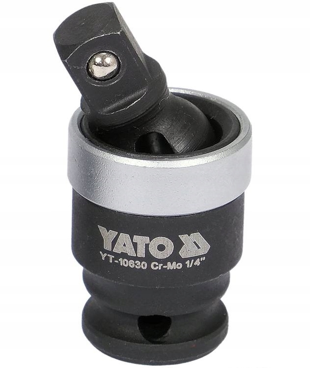 YATO PRZEGUB KULOWY UDAROWY CARDANA NASADKA 1/4'' 6 KĄTNA YT-10630 CrMo