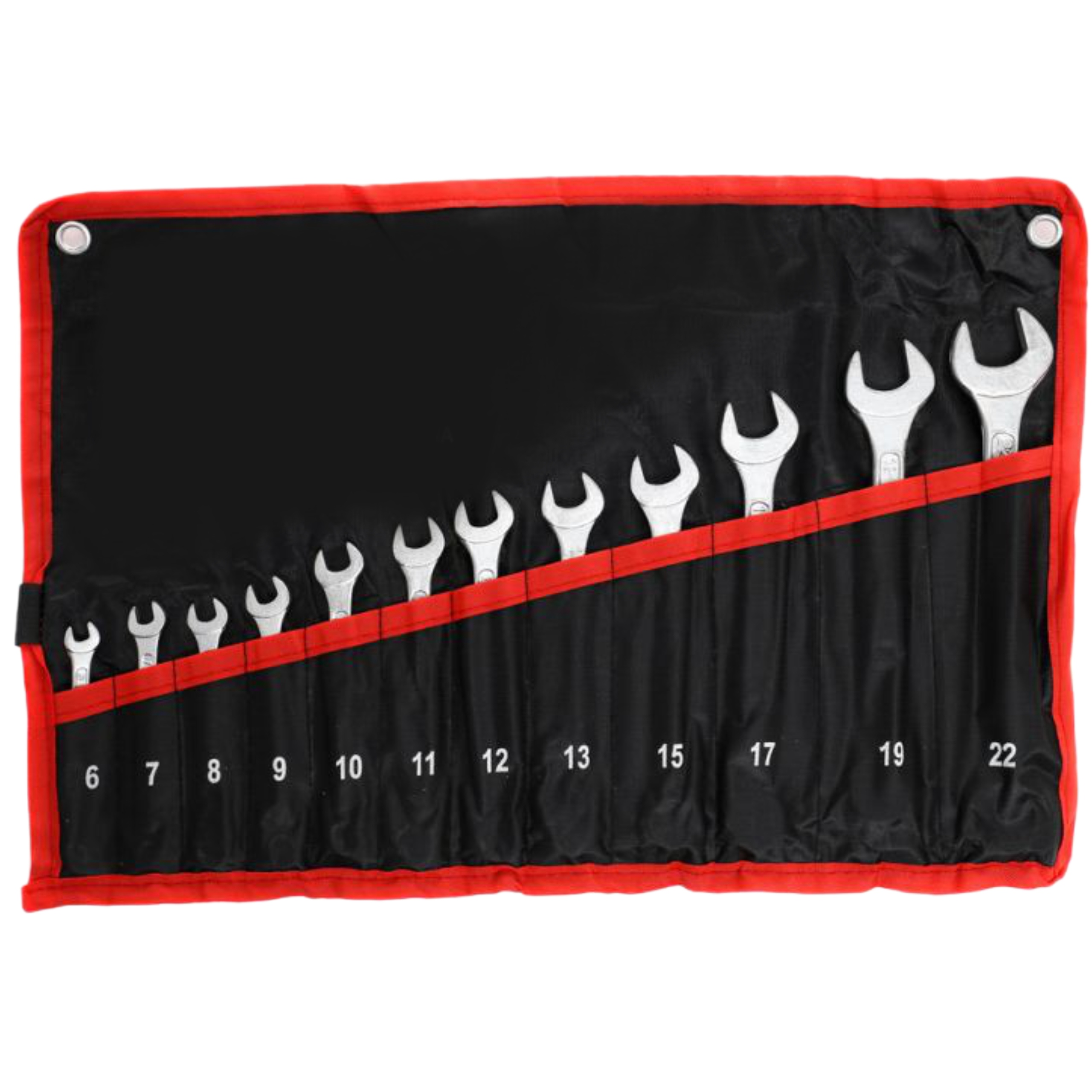 ZESTAW NARZĘDZIOWY 108el KLUCZY KLUCZE NASADOWE + PŁASKO OCZKOWE 6-22mm 12e