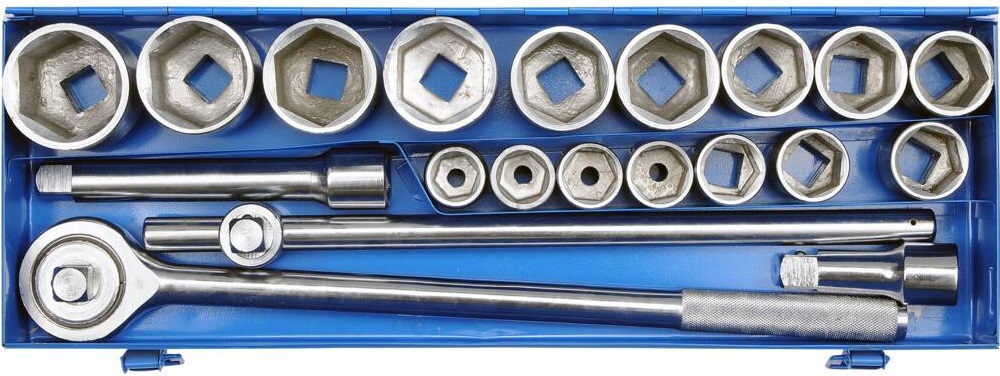 ZESTAW KLUCZY NASADKI TIR KLUCZE NASADOWE 22-50MM 3/4 20CZ. 58150 VOREL