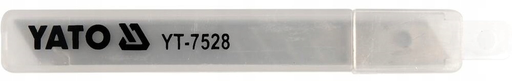YATO OSTRZE ŁAMANE ZAPASOWE ZE STALI SK 5 DO NOŻYKA 9mm 10 SZTUK YT-7528