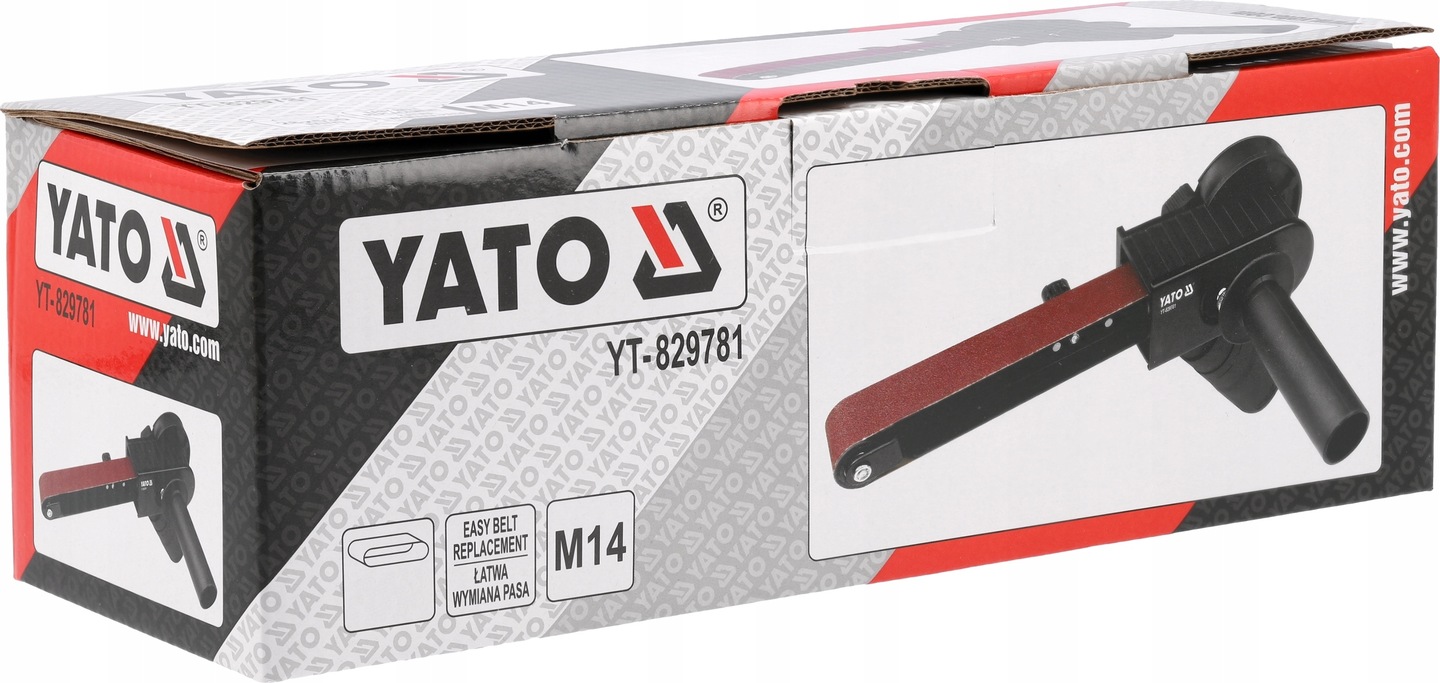 YATO PRZYSTAWKA PILNIK TAŚMOWY NA SZLIFIERKĘ 125MM YT-829781