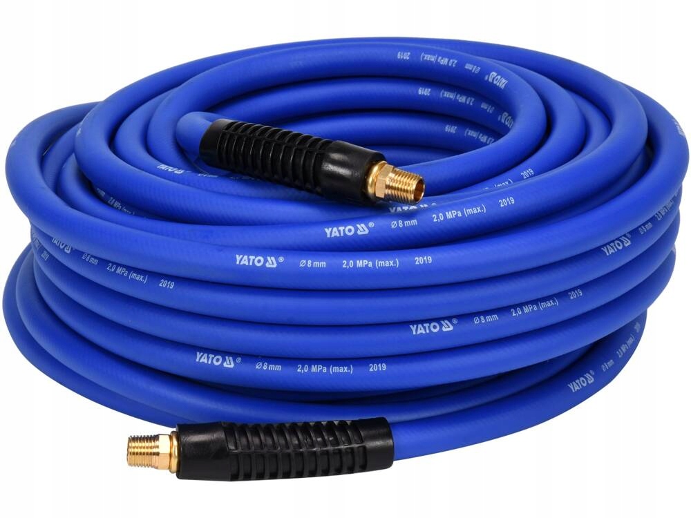 YATO WĄŻ PRZEWÓD PNEUMATYCZNY HYBRYDOWY 20M G 1/4'' FI 8.0MM YT-24234