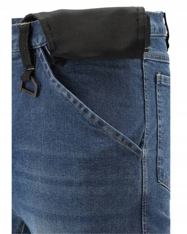 YATO SPODNIE ROBOCZE MONTERSKIE STRETCH JEANS DARK BLUE YT-79053 ROZM. L/XL