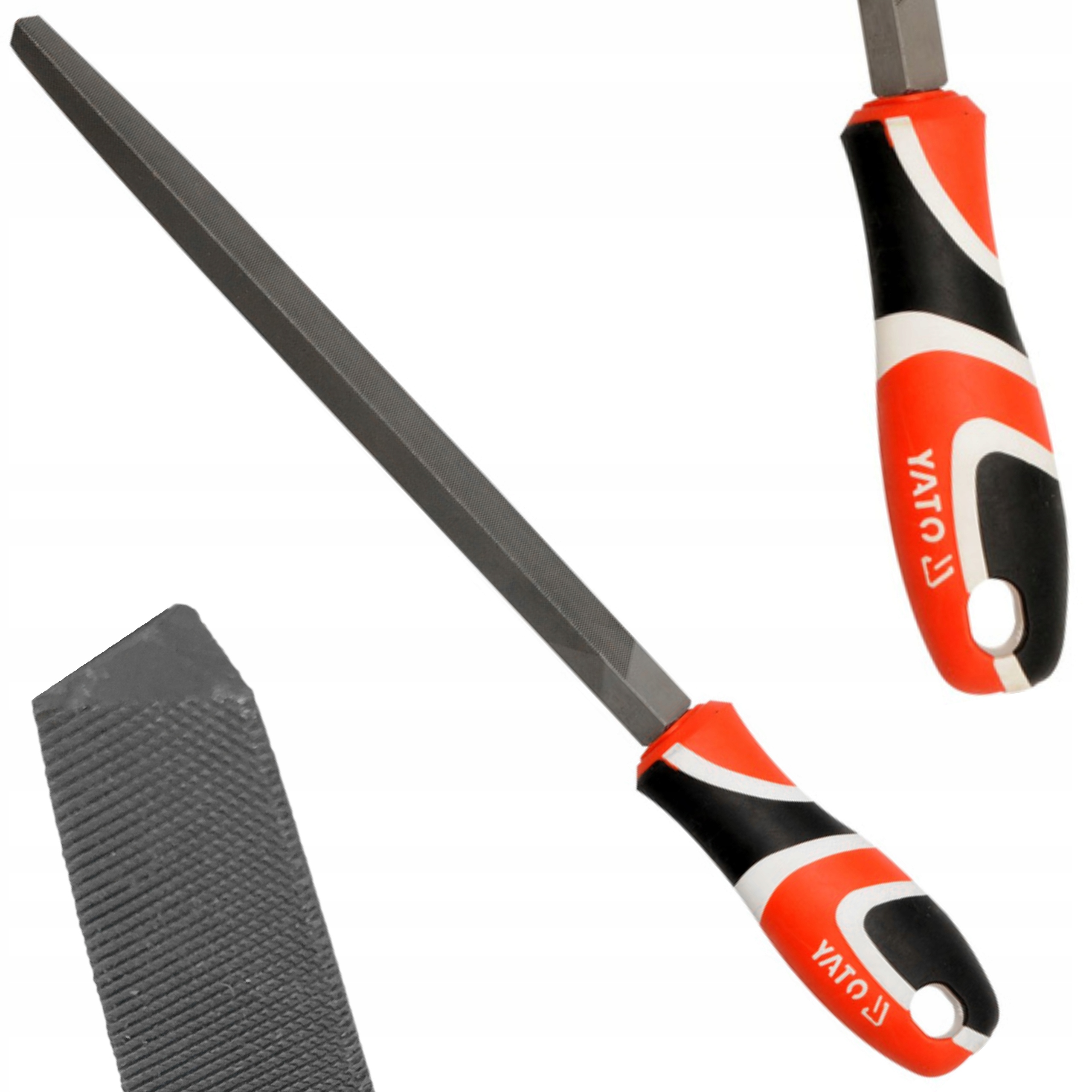 YATO PILNIK DO METALU, PÓŁOKRĄGŁY, PÓŁGŁADZIK 250 MM 2# STAL T12 YT-6231