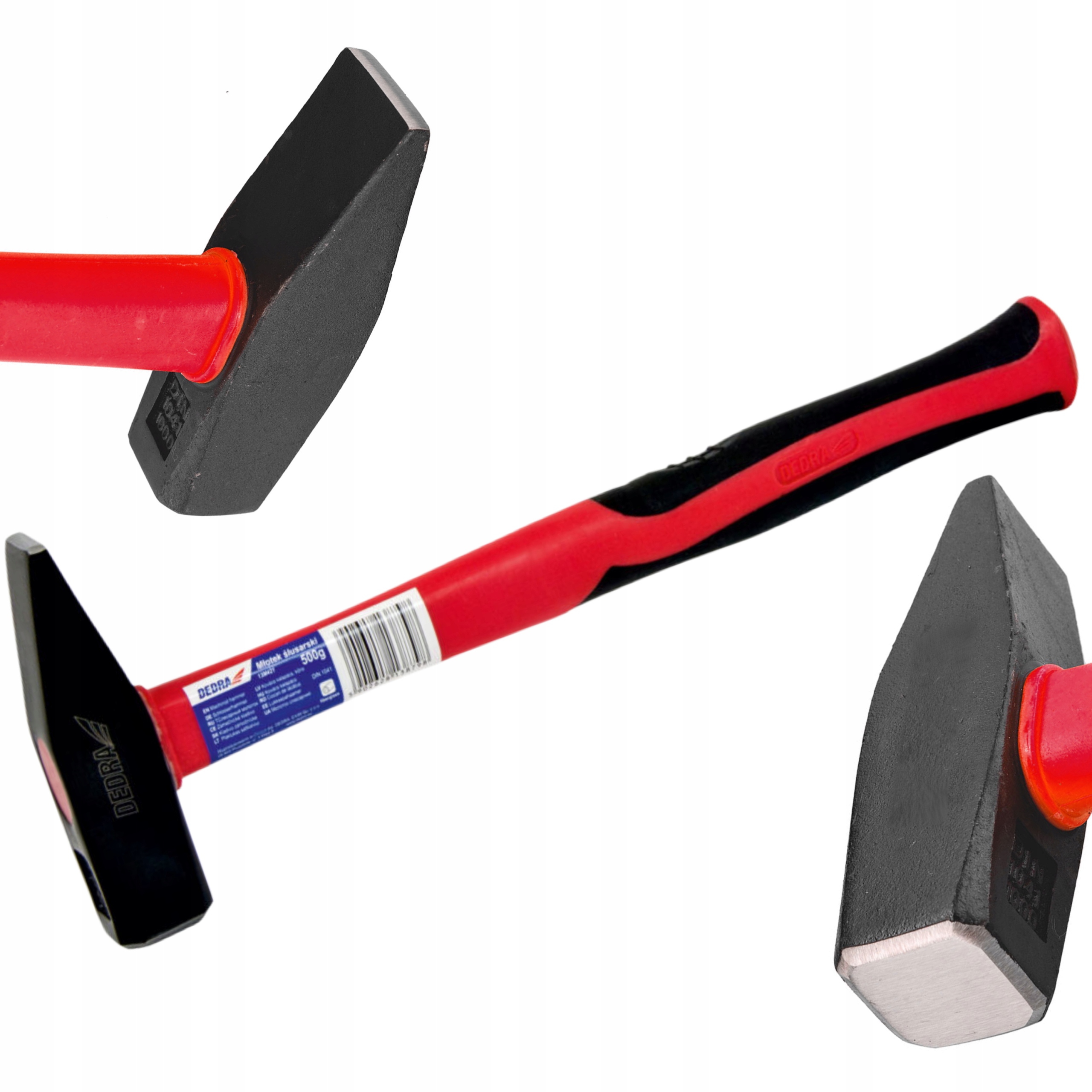 DEDRA 13M420 MŁOTEK ŚLUSARSKI 300 G WŁÓKNO SZKLANE
