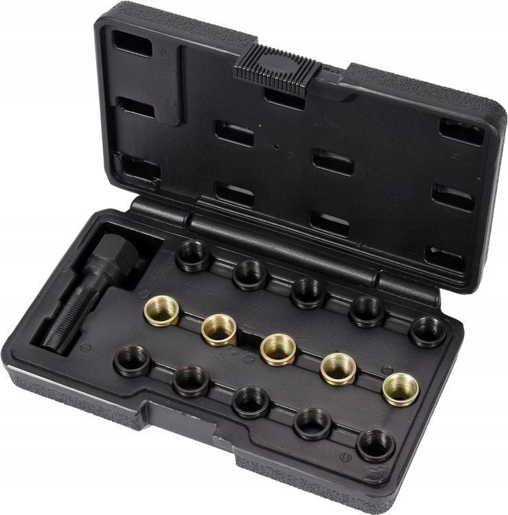 YATO ZESTAW DO NAPRAWY USZKODZONYCH GWINTÓW ŚWIEC ZAPŁONOWYCH 16EL YT-17580