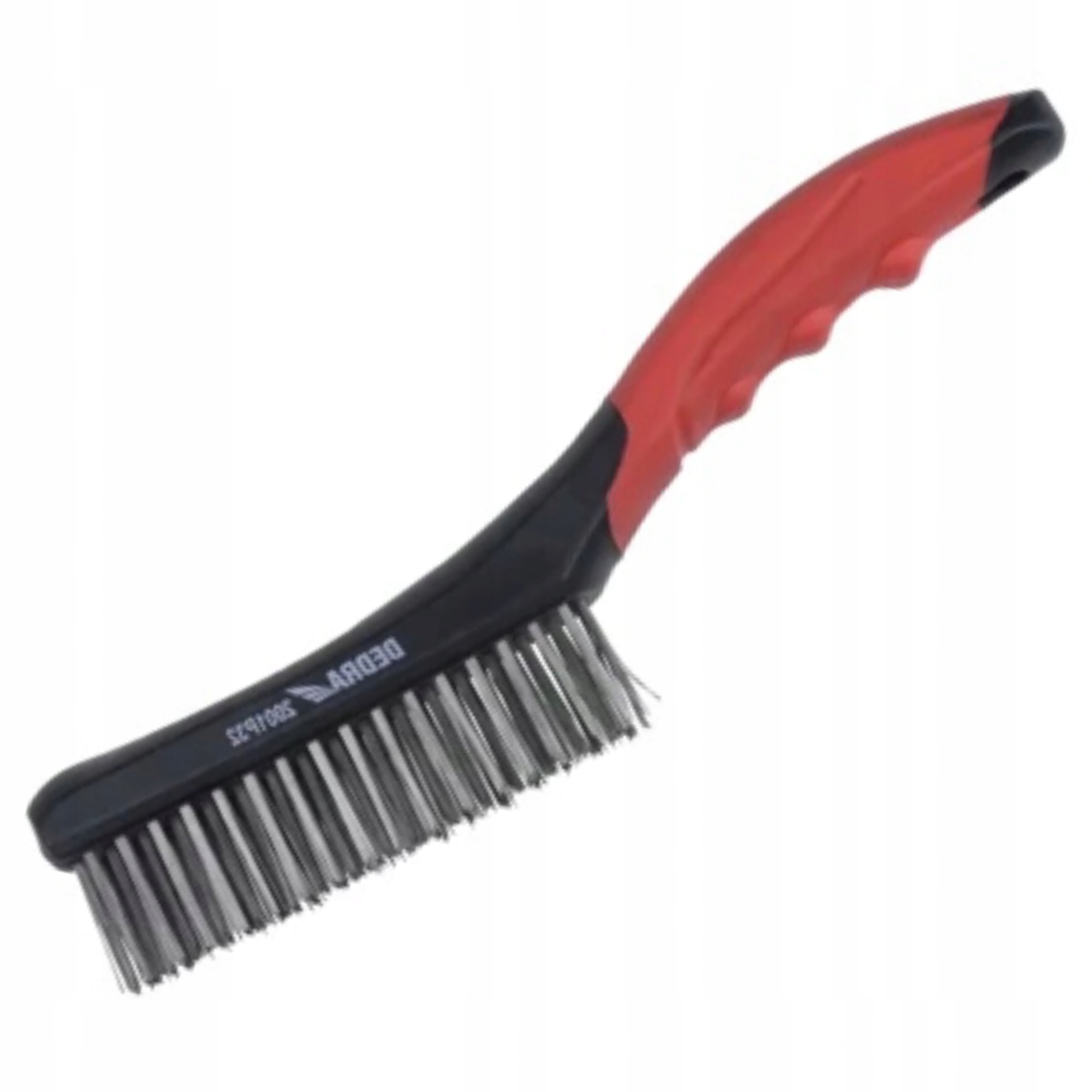 DEDRA SZCZOTKA DRUCIANA 4 RZĘDOWA STAL NIERDZEWNA 260MM 2001P32