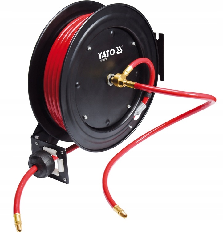 WĄŻ PRZEWÓD PNEUMATYCZNY PRZEWÓD ZWIJAK 9,5MM x 20M NA ZWIJAKU BĘBNIE