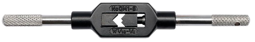 YATO MECHANIZM POKRĘTŁO DO GWINTOWNIKÓW M1-M8 125MM ZE STALI CHROM YT-2995