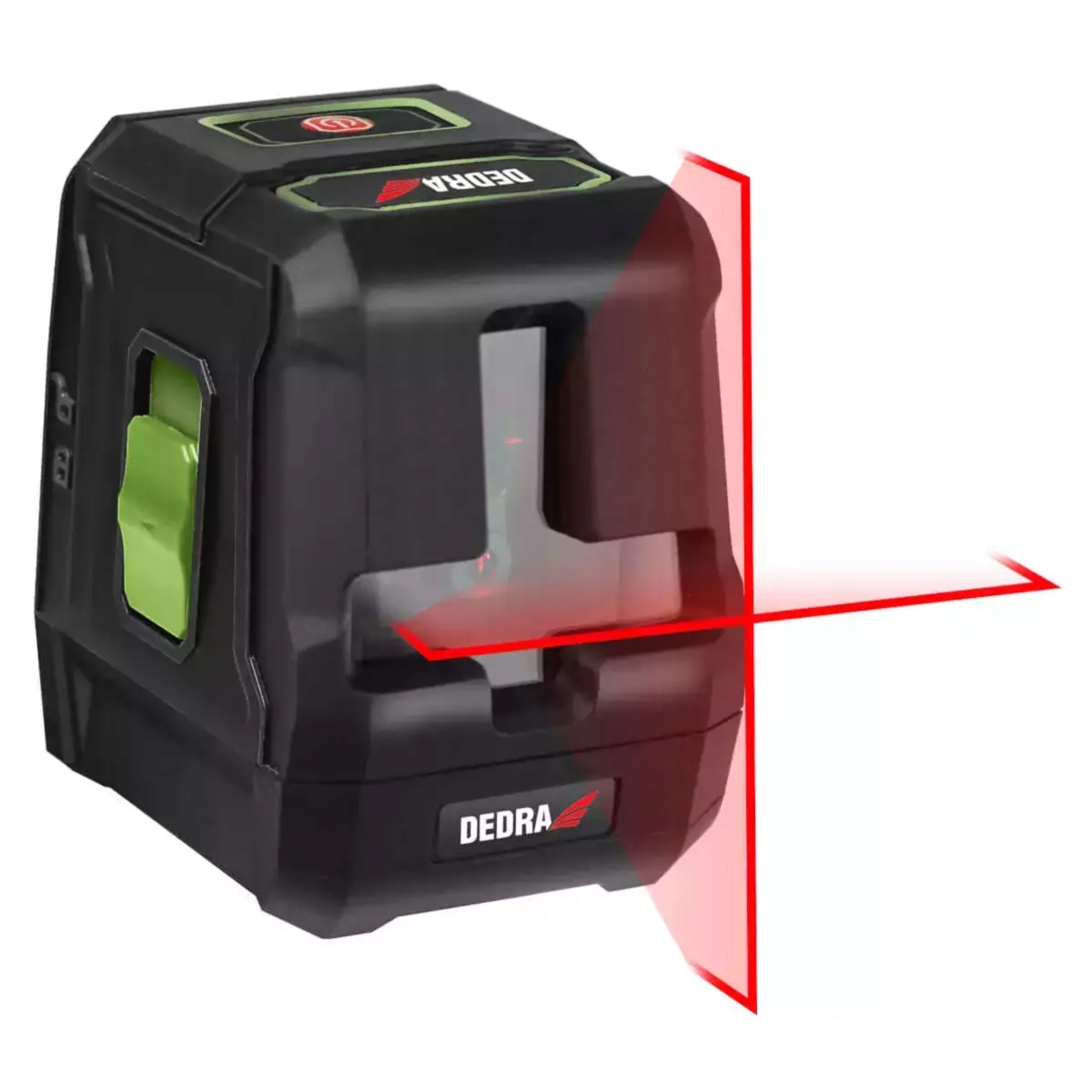 DEDRA LASER KRZYŻOWY POZIOMICA 20M +ETUI +UCHWYT