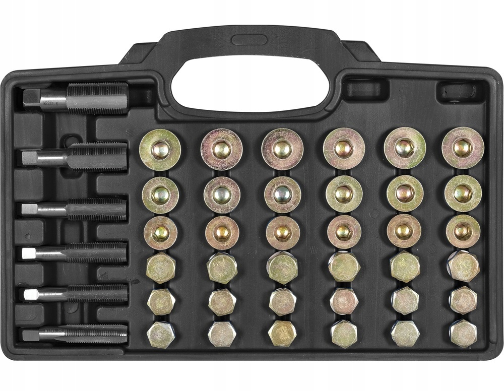 YATO ZESTAW NAPRAWCZY DO KORKÓW SPUSTOWYCH MISKI OLEJOWEJ M13-M22 114 EL.