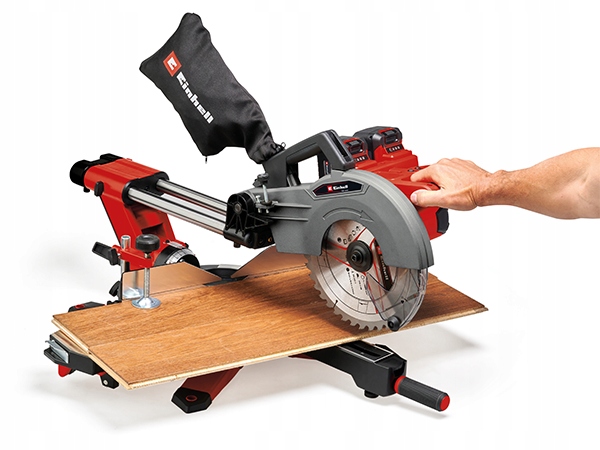 EINHELL PIŁA UKOŚNA 254mm PRZESUWNA AKUM LASER 2x18V TE-SM 36/10 L Li-Solo