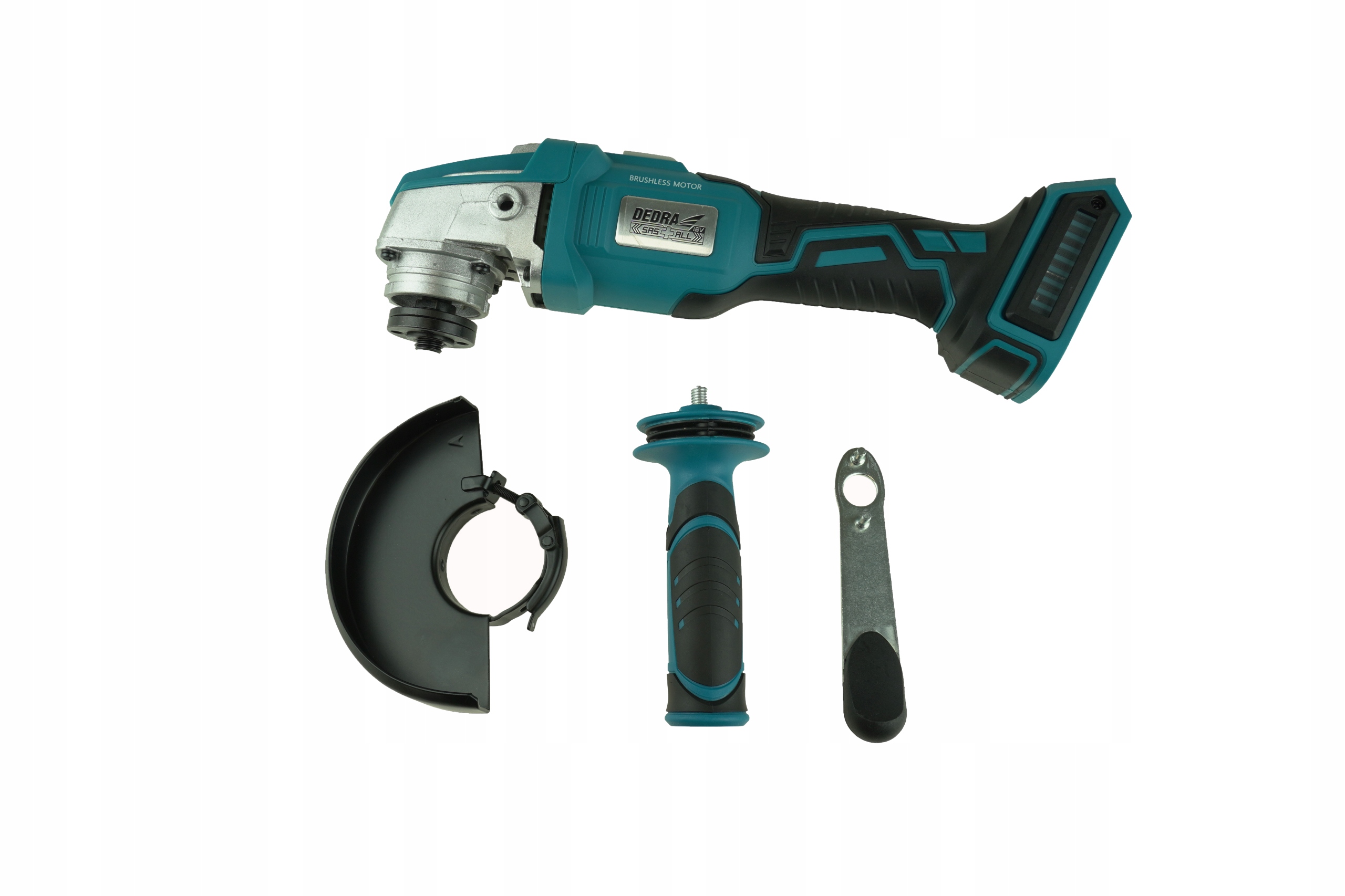 DEDRA DED7151 SZLIFIERKA KĄTOWA AKUMULATOROWA 18V BEZSZCZOTKOWA SAS+ALL