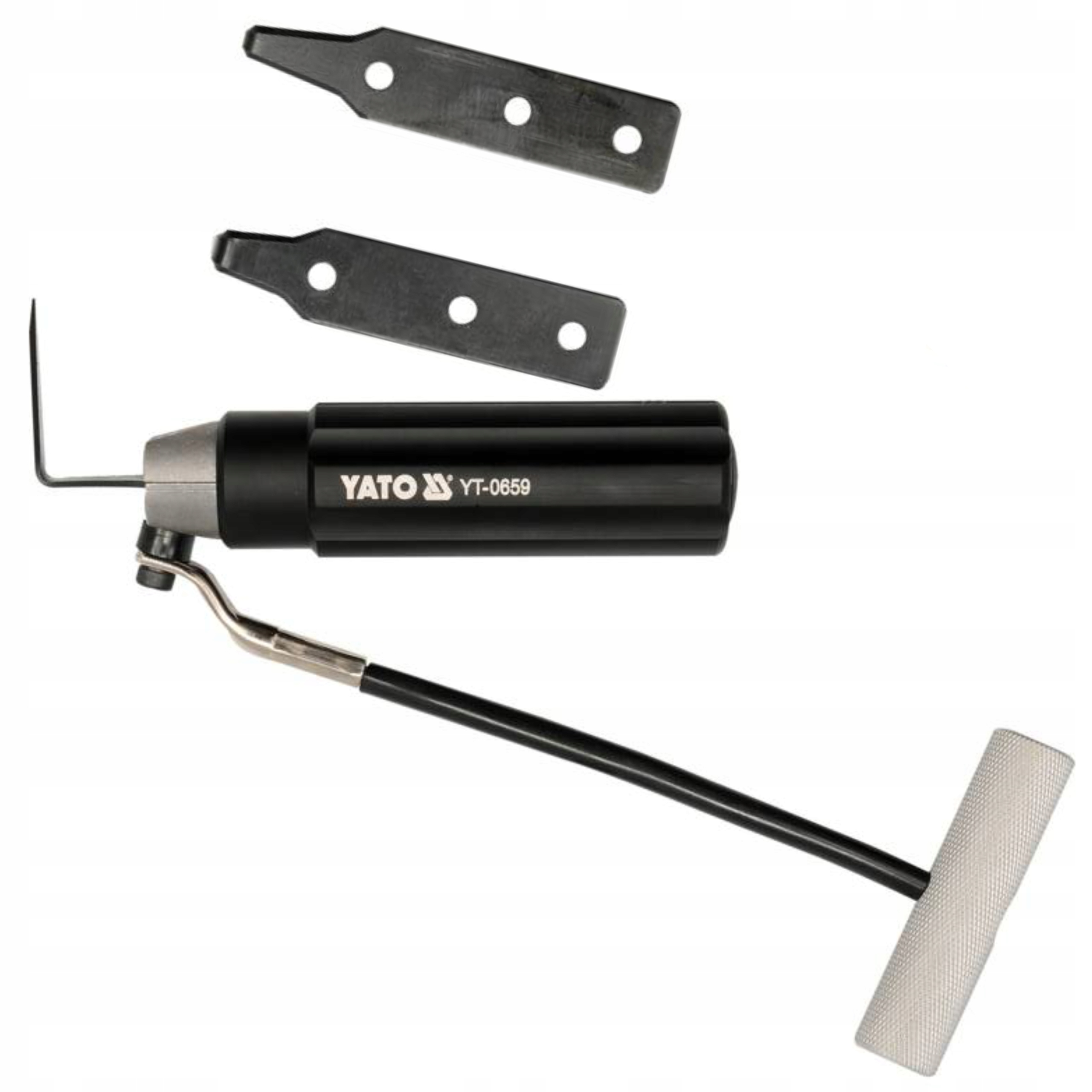 YATO NÓŻ OSTRZE DO WYCINANIA SZYB SAMOCHODOWYCH YT-0659 +2 ZAPASOWE