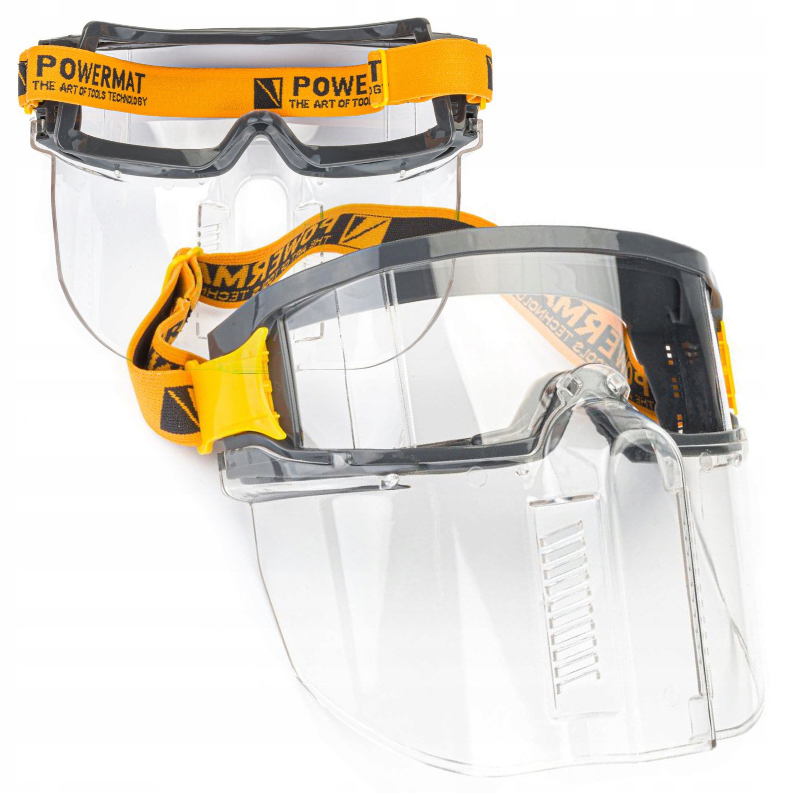 GOGLE OCHRONNE PRZECIWODPRYSKOWE ROBOCZE Z MASKĄ WENTYLOWANĄ PM-GO-OG4
