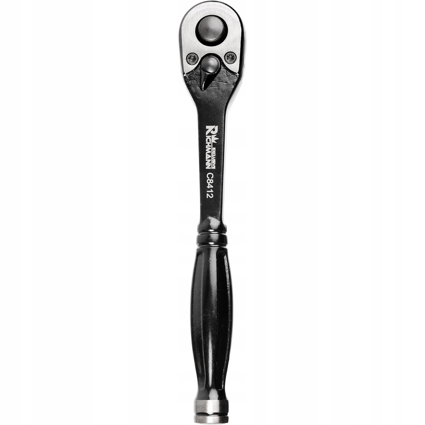 RICHMANN DWUKIERUNKOWA GRZECHOTKA CZARNA 1/4" "EXCLUSIVE" 45 ZĘBÓW C8412