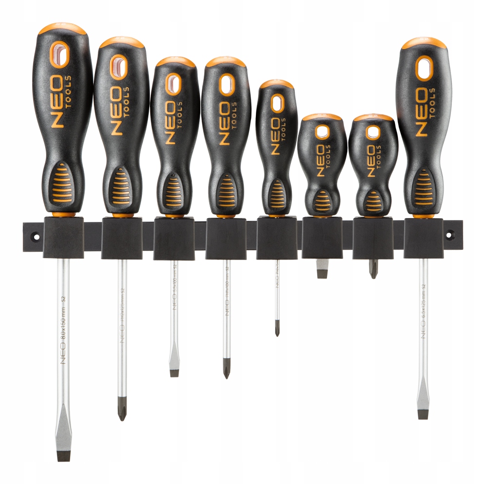 ZESTAW WKRĘTAKÓW 8el.MAGNETYCZNE NEO TOOLS 04-207