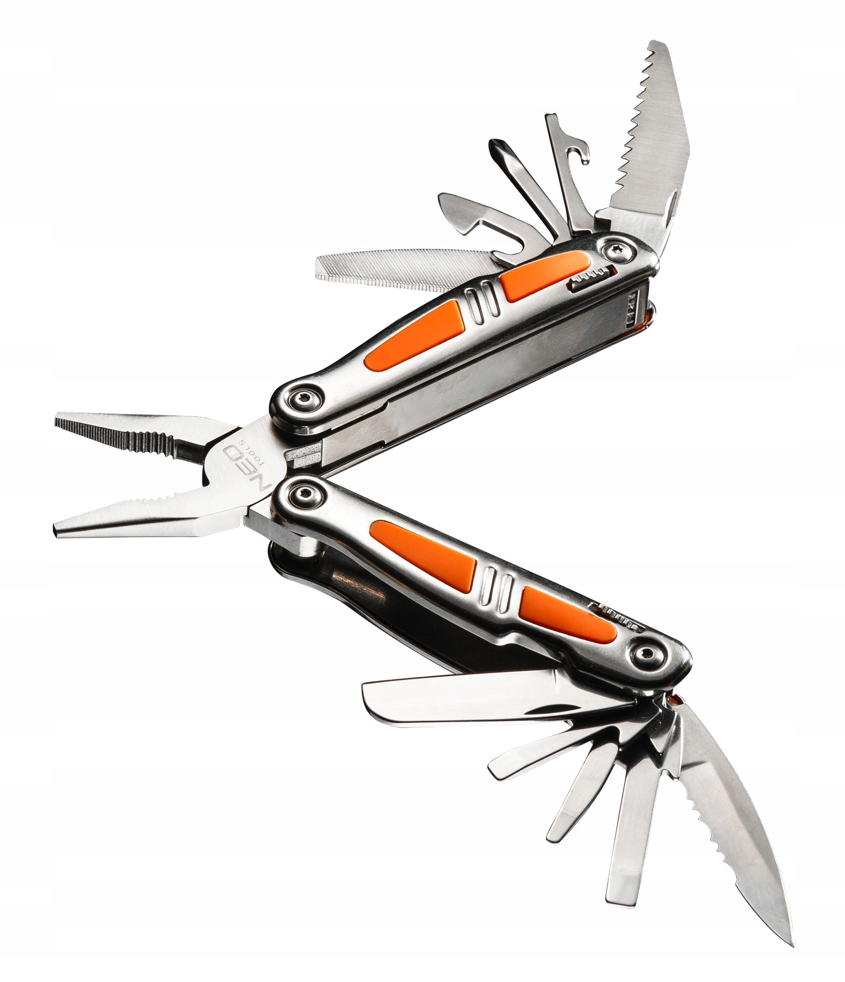 NEO TOOLS MULTITOOL SCYZORYK NÓŻ SKŁADANY SURVIVAL +ETUI 01-028 11 FUNKCJI
