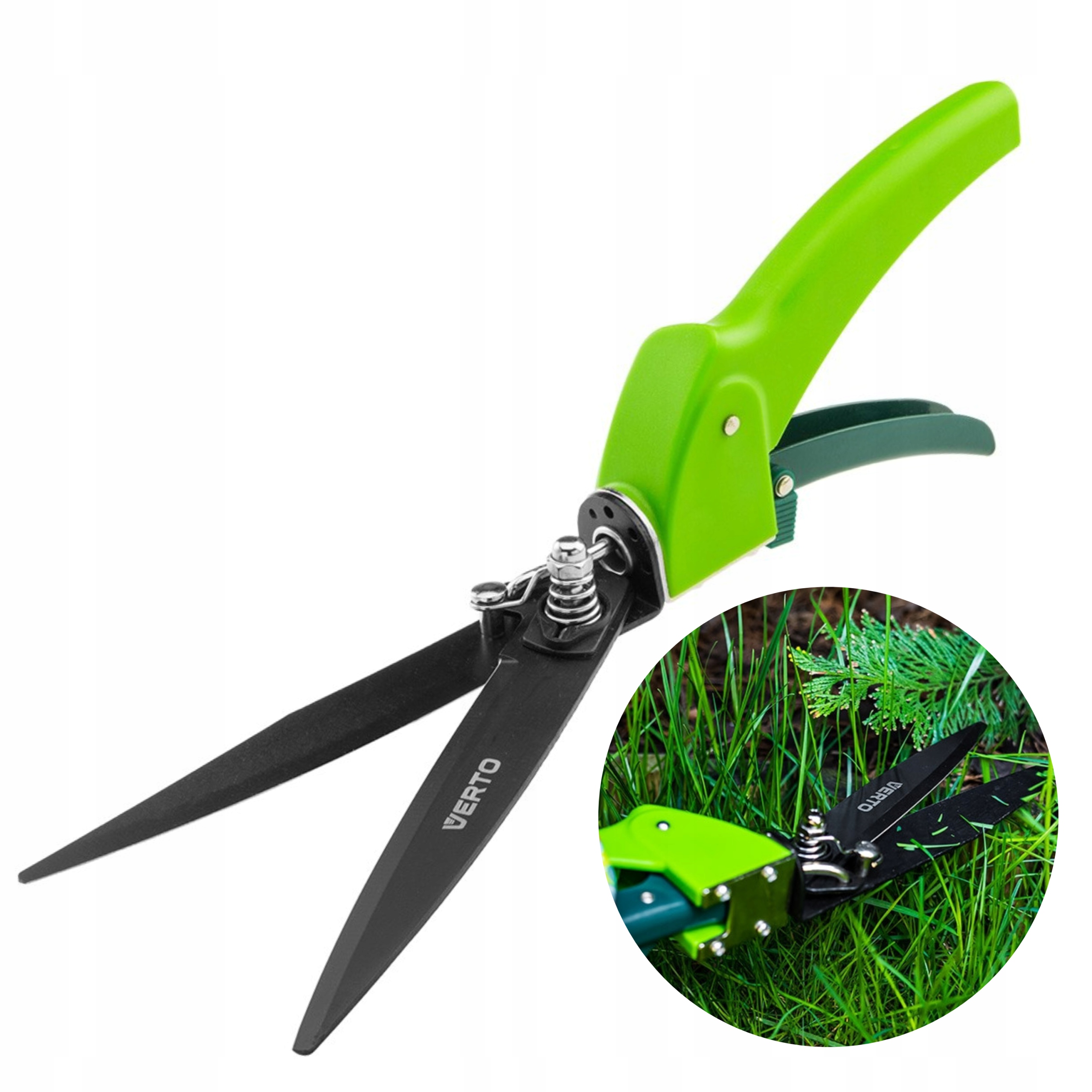 NOŻYCE DO TRAWY 330 MM, OSTRZE 130 MM VERTO 15G301