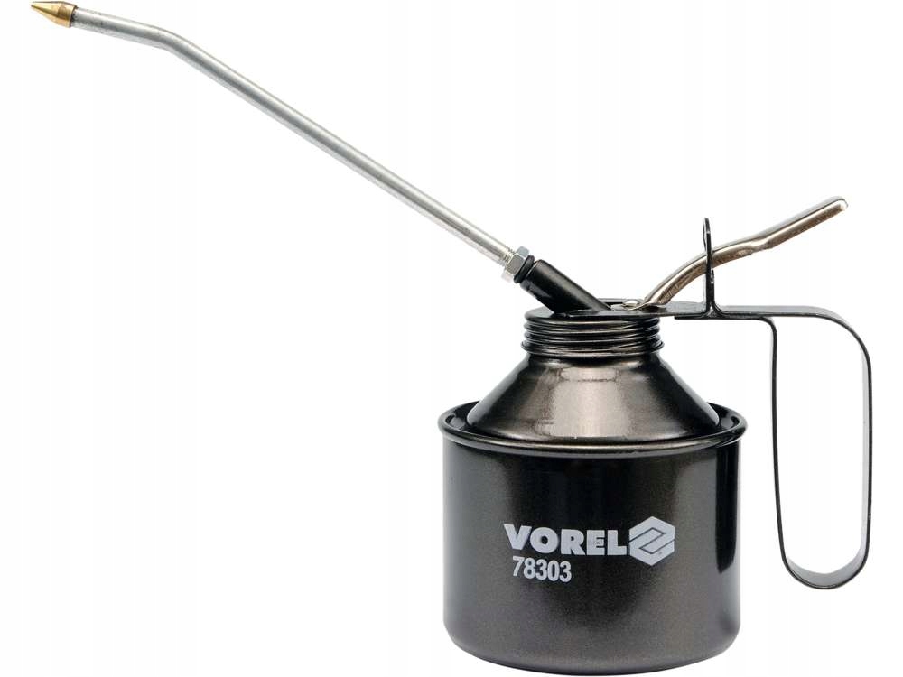 VOREL OLIWIARKA SMAROWNICA RĘCZNA STALOWA 300ML Z KOŃCÓWKĄ SZTYWNĄ 78303