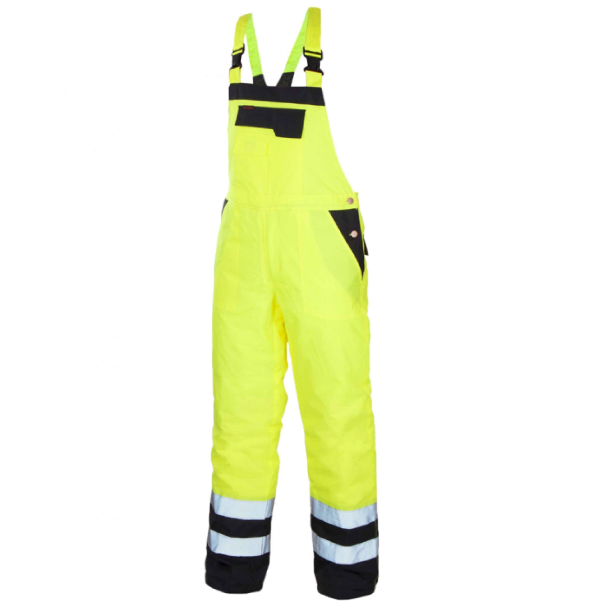 SPODNIE ROBOCZE OGRODNICZKI ODBLASK ŻÓŁTE ART.MAS OC FLASH BI YELLOW r. 3XL