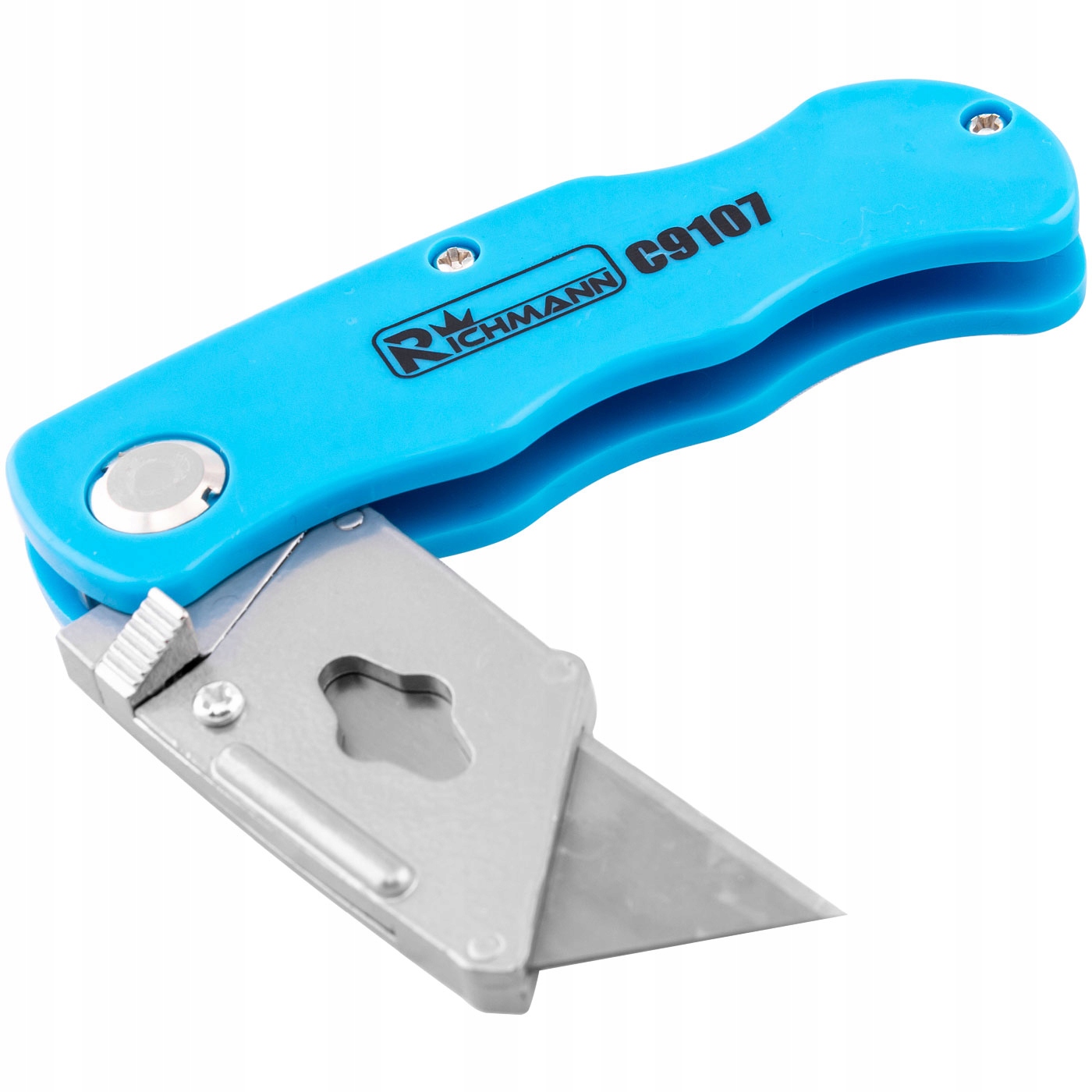 RICHMANN UNIWERSALNY MOCNY NOŻYK 150mm NA OSTRZA TRAPEZOWE + 5 OSTRZY C9107