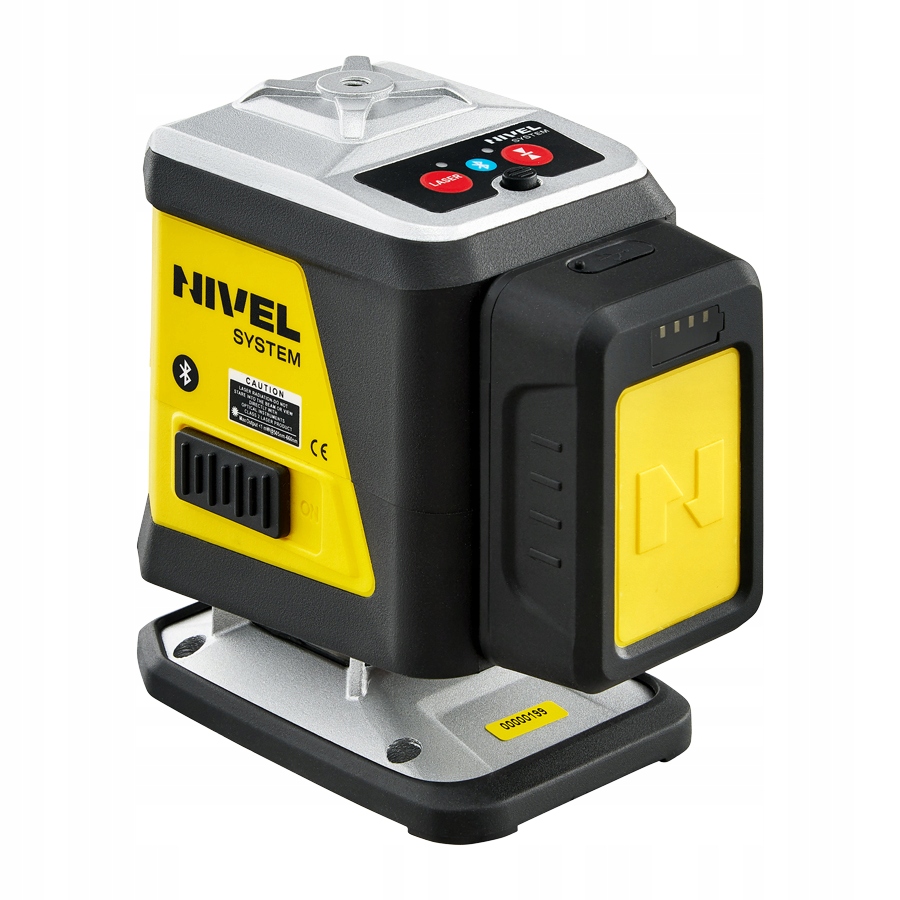 NIVEL SYSTEM LASER KRZYŻOWY CZERWONY IP54 Bluetooth +AKCESORIA WALIZKA CL2R