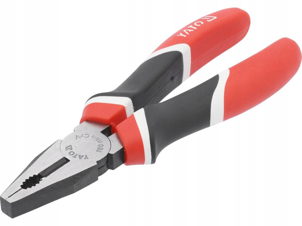 YATO SZCZYPCE UNIWERSALNE, CRV, 180 MM, TRÓJKOLOROWE RĘKOJEŚCI YT-1941
