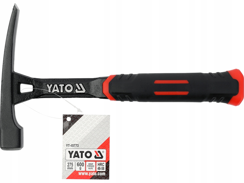 YATO MŁOTEK MURARSKI MONOLITYCZNY KUTY HARTOWANA STAL 600G YT-45773