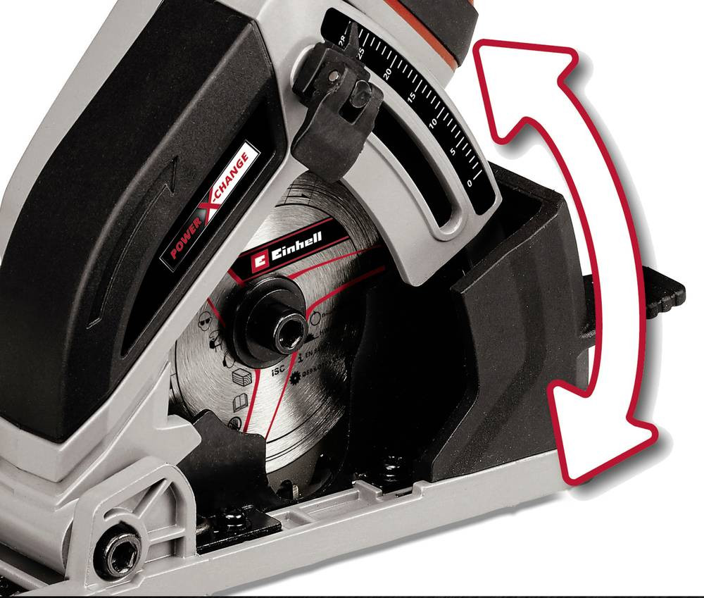 EINHELL MINI PILARKA ZAGŁĘBIARKA TARCZOWA TE-CS 18/89 Li Solo AKUMUL. 18V