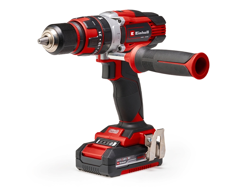 EINHELL WIERTARKO-WKRĘTARKA UDAROWA AKUM 2x2Ah 18V WALIZKA TE-CD 18/48 Li-i