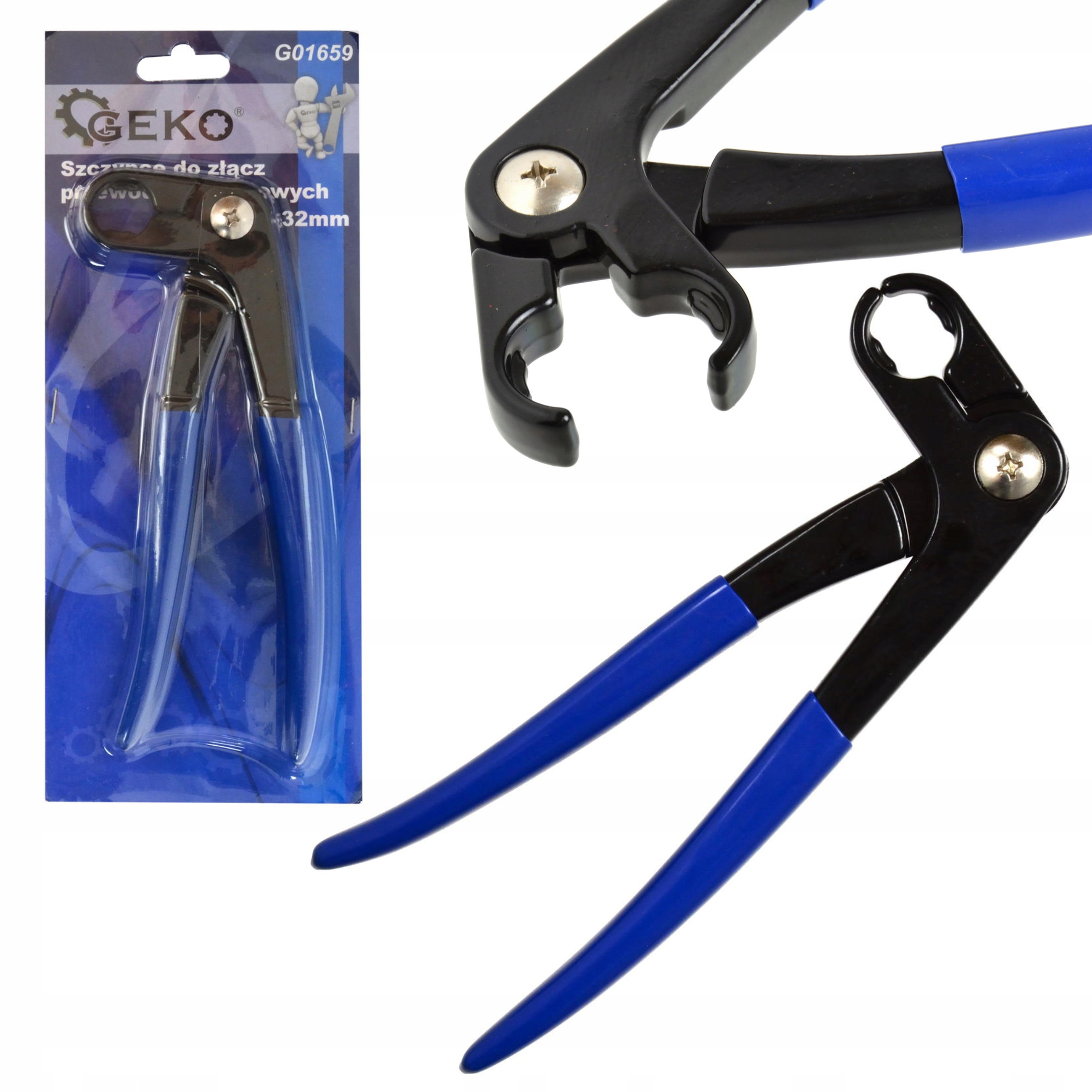 GEKO SZCZYPCE DO ZŁĄCZ ZŁĄCZEK PRZEWODÓW PALIWOWYCH 210 MM 15-23 MM G01659