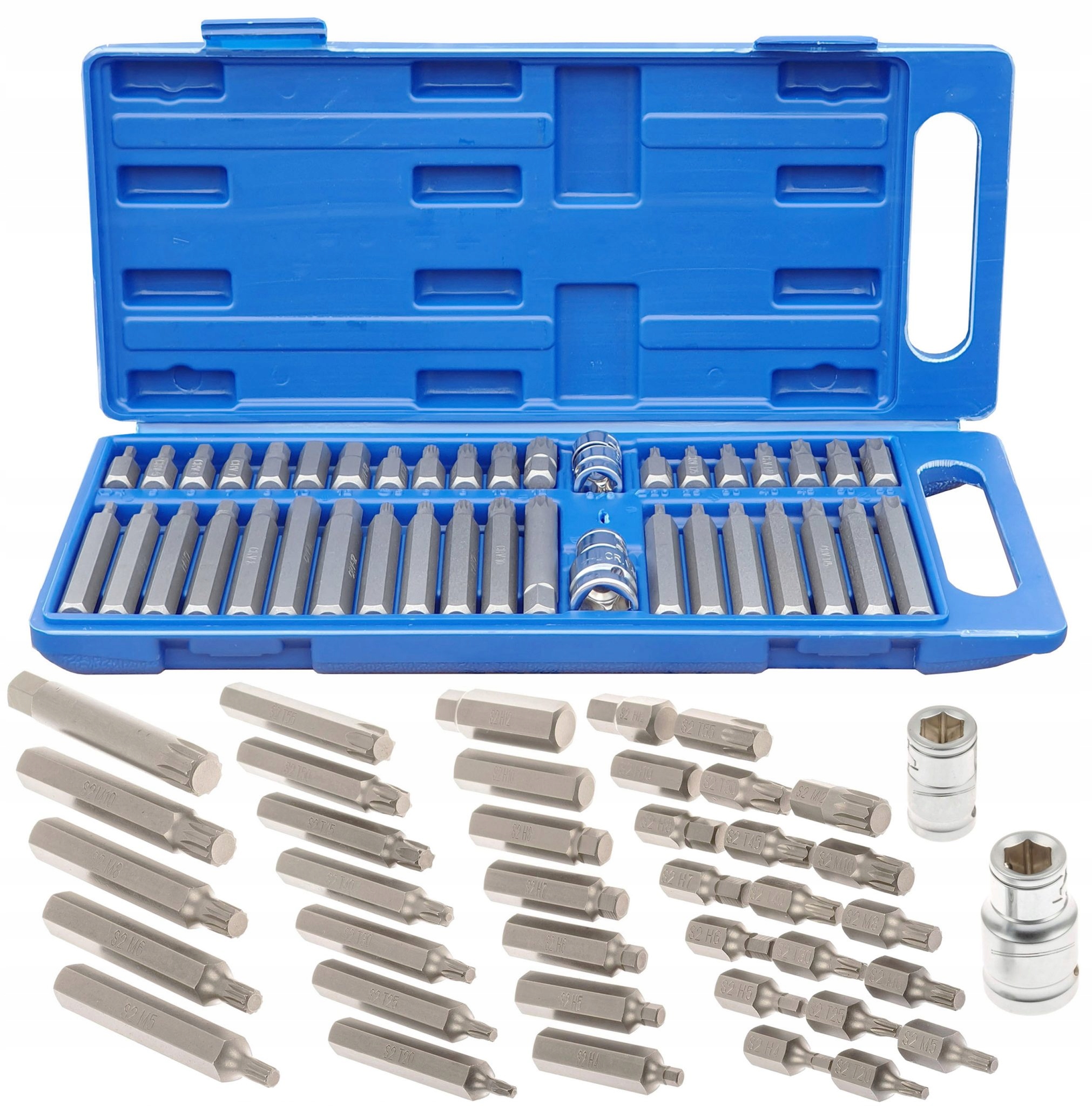 ZESTAW BITÓW KLUCZY IMBUS SPLINE TORX 40 EL BITY