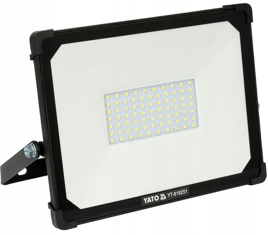 YATO PŁASKI NAŚWIETLACZ HALOGEN REFLEKTOR SMD LED50W 4750LM LAMPA YT-818251