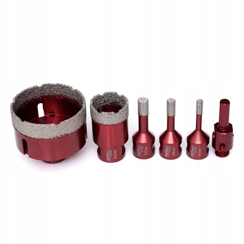 KRAFT&DELE ZESTAW OTWORNIC DIAMENTOWYCH 5 EL 6-68mm DO CERAMIKI M14 KD11219