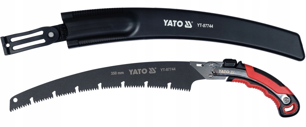 YATO PIŁA OGRODOWA ZAKRZYWIONA 350 MM SK5 PTFE KABURA OSTRE ZĘBY 7TPI 87744