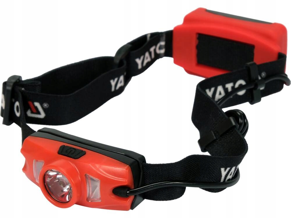 LATARKA LAMPKA CZOŁOWA Z REGULACJĄ 500LM IP44 3,7V 1000MAH YATO YT-08596