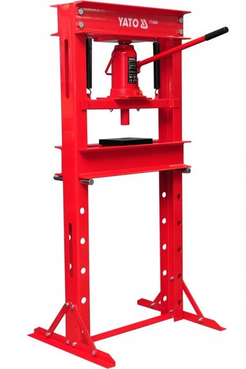 PRASA HYDRAULICZNO PNEUMATYCZNA 20T TON WARSZTATOWA Z SIŁOWNIKIEM